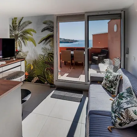Superbe 3p Renove, Terrasse Vue Mer Et Piscine, Dernier Et. Avec Ascenseur, - Fr-1-472a-308 아파트 *